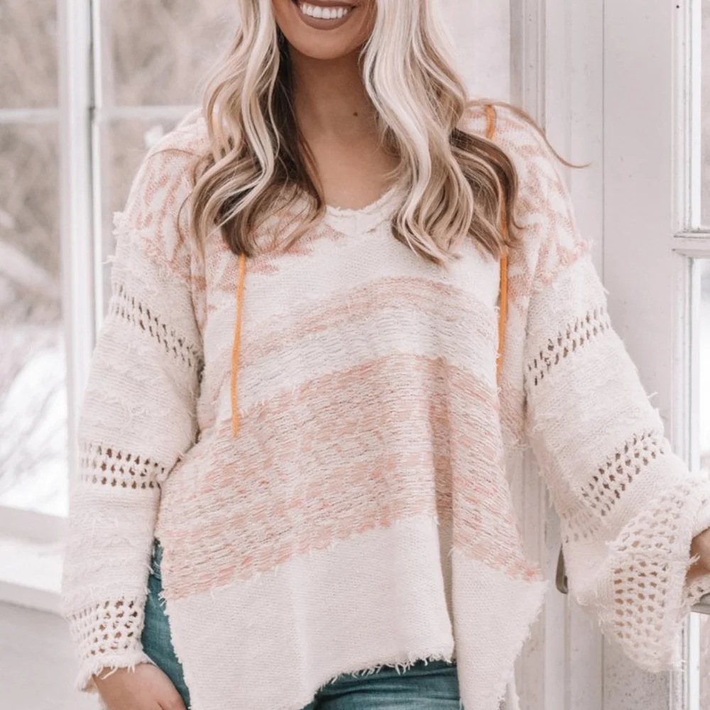 Free People Oversized Coastline Hoodie XS NWT - Picture 9 of 11